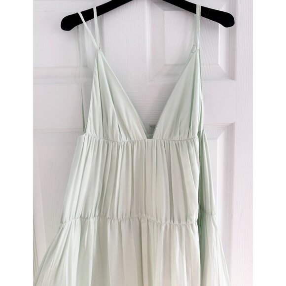 Joseph "Darnley" Silk Habotai Dress in "Aquatic", size 36 (fits like a 2/4) - Picture 5 of 9